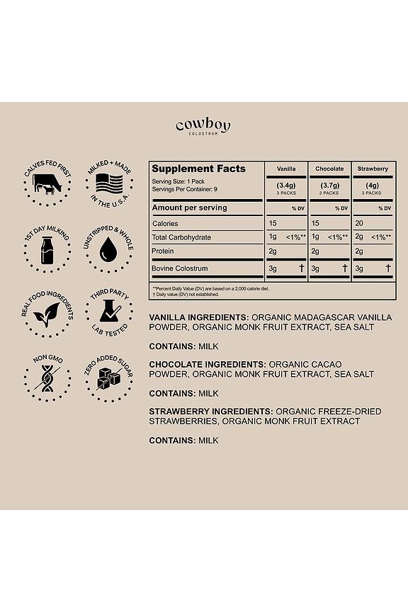 view 2 of 6 COLOSTRUM VARIETY STICK PACKS 9CT in 