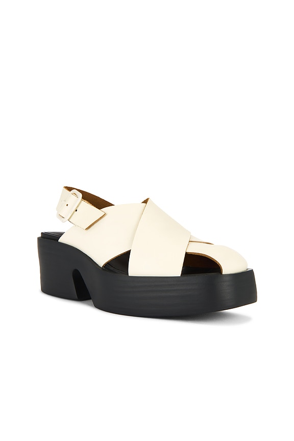 view 2 of 5 Billie Sandal in White