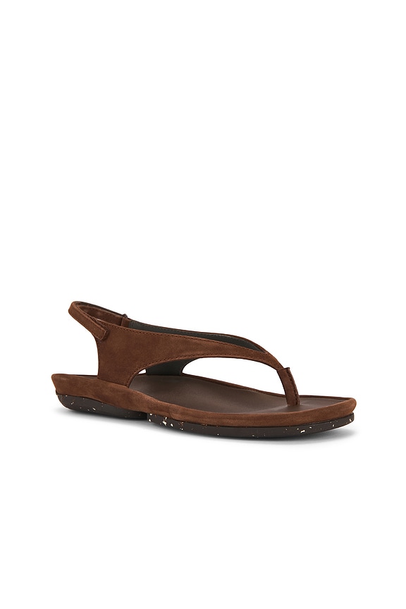 view 2 of 5 Right Isla Sandal in Medium Brown
