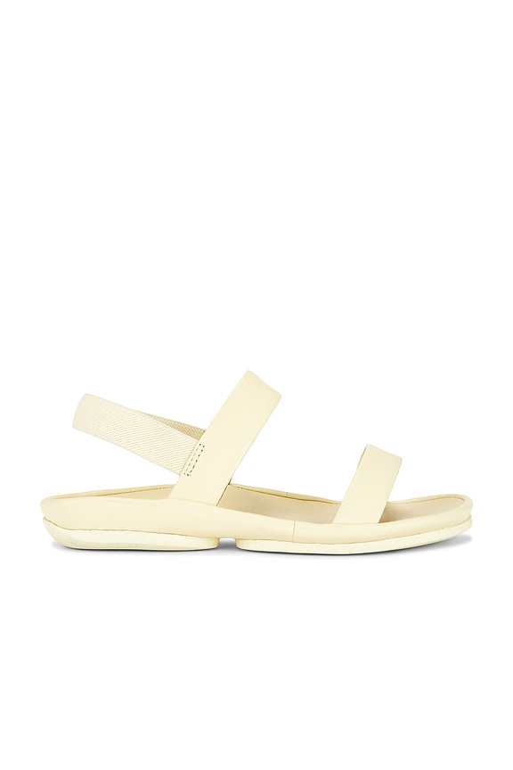 view 1 of 5 Right Isla Sandal in Light Pastel Yellow
