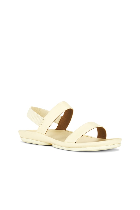 view 2 of 5 Right Isla Sandal in Light Pastel Yellow
