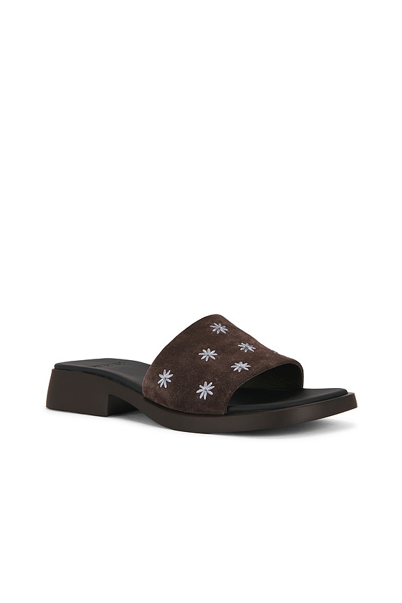 view 2 of 5 Dana Sandal in Dark Brown