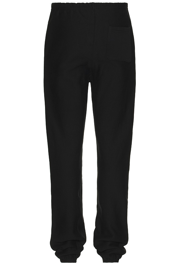view 2 of 5 USA Reverse Weave Sweat Pant in Black