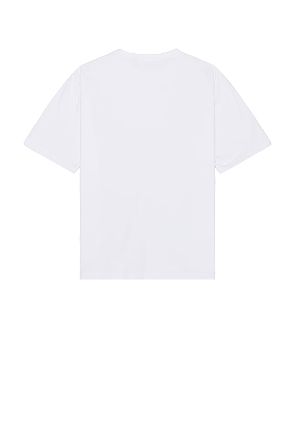 view 2 of 3 USA Short Sleeve Tee in White