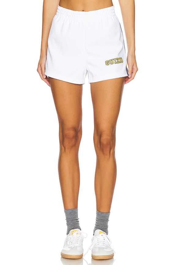 view 2 of 6 VARSITY 반바지 in White