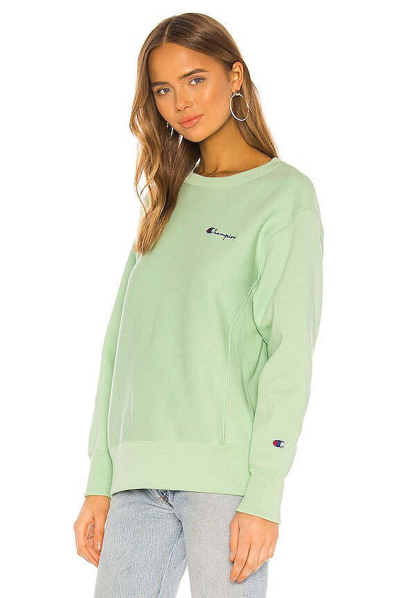 view 2 of 4 SMALL SCRIPT 맨투맨셔츠 in Green