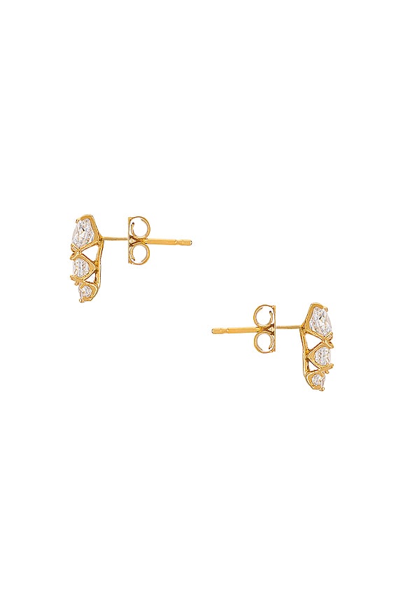 view 2 of 2 JASMINE イヤリング in Yellow Gold