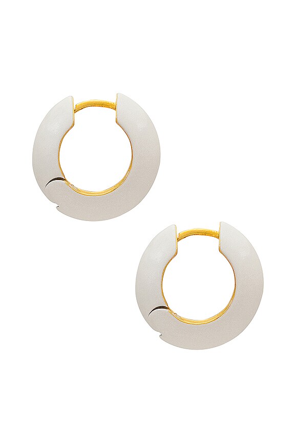 view 2 of 3 Expedition Earrings in Yellow Gold