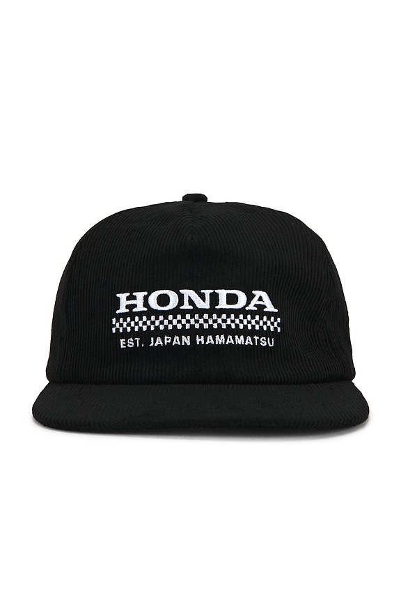 view 1 of 3 Alliance 5 Panel Cord Hat in Black