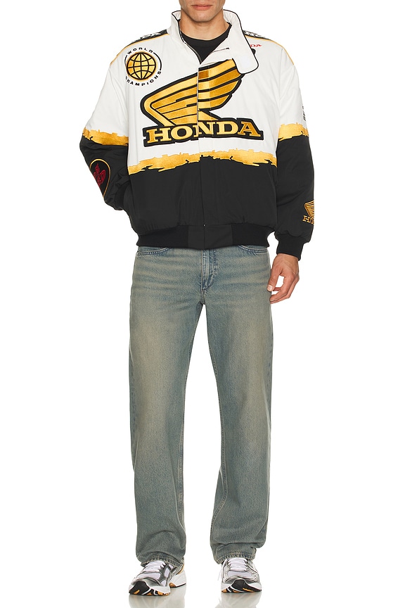 view 2 of 6 BLOUSON in White & Black