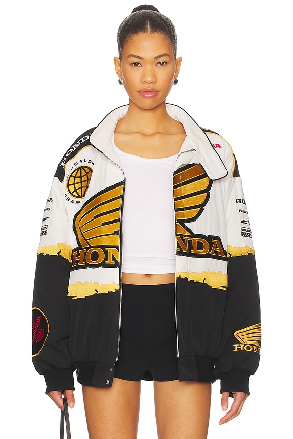 view 2 of 6 Colosseum Jacket in White & Black