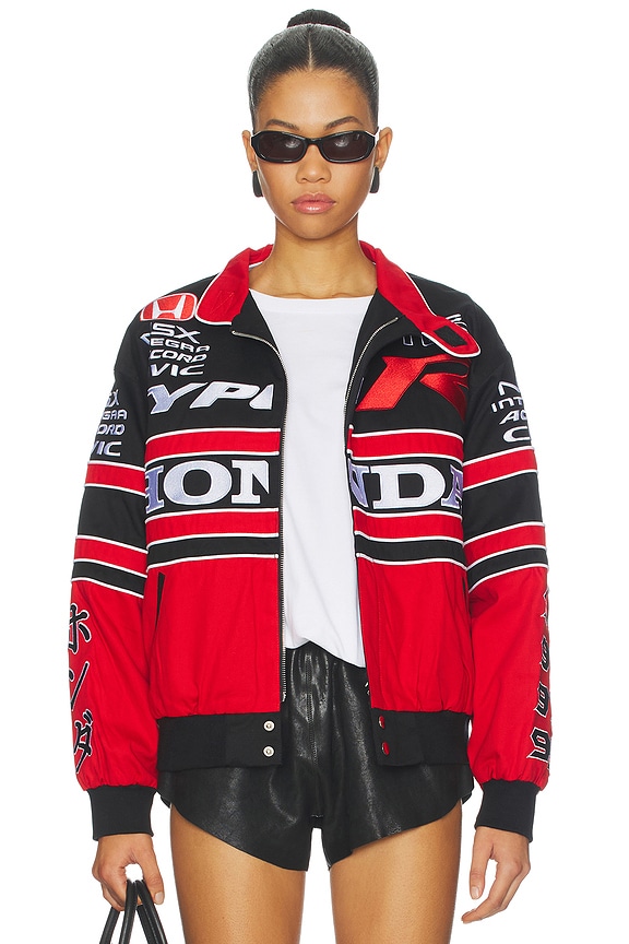 view 2 of 6 Tribute Jacket in Red & Black