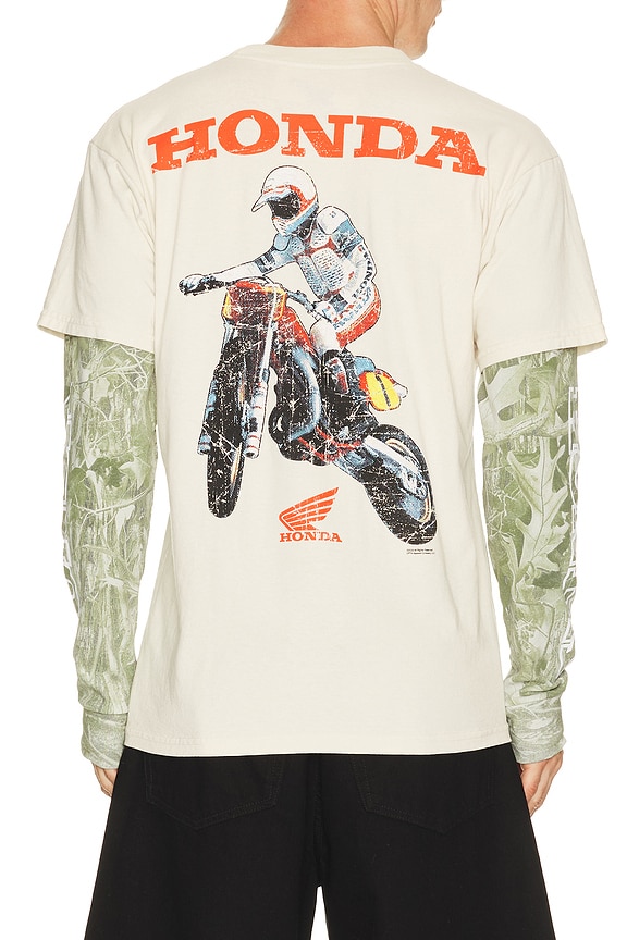 view 1 of 4 Jumper 2Fer Long Sleeve Tee in Natural