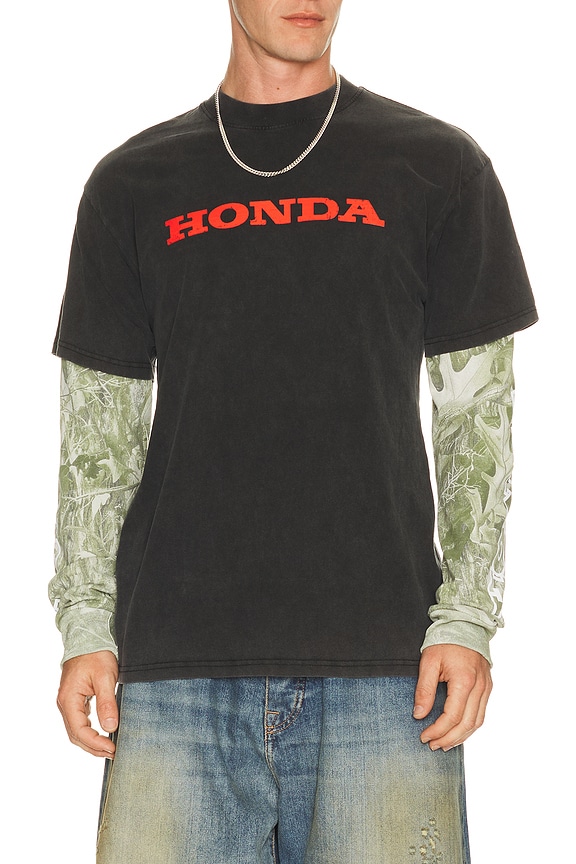 view 2 of 4 Jumper 2Fer Long Sleeve Tee in Vintage Black