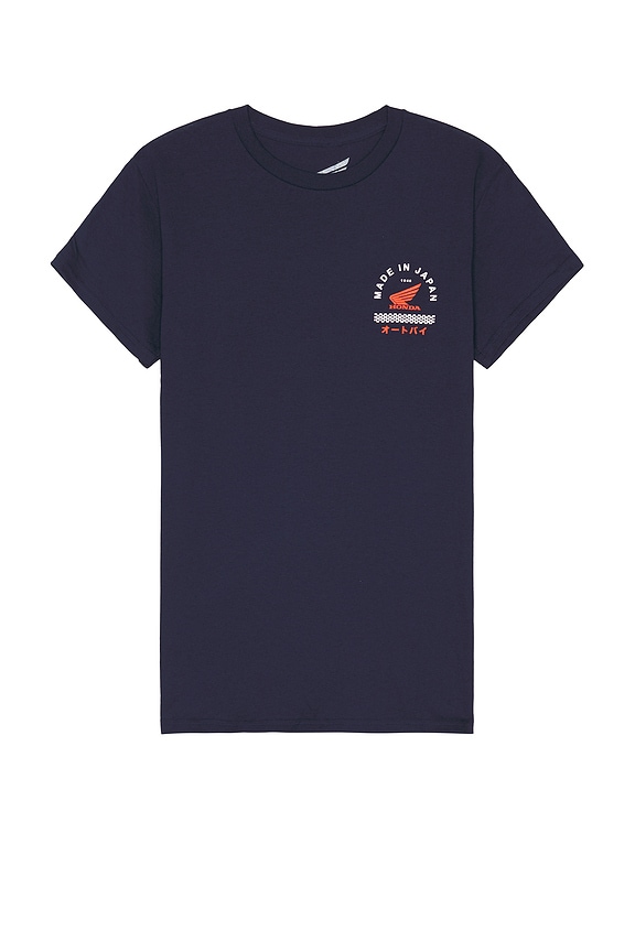 view 2 of 3 x Honda Last Lap Tee in Navy