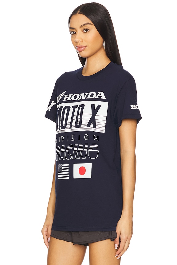 view 2 of 4 Motor X Tee in Navy