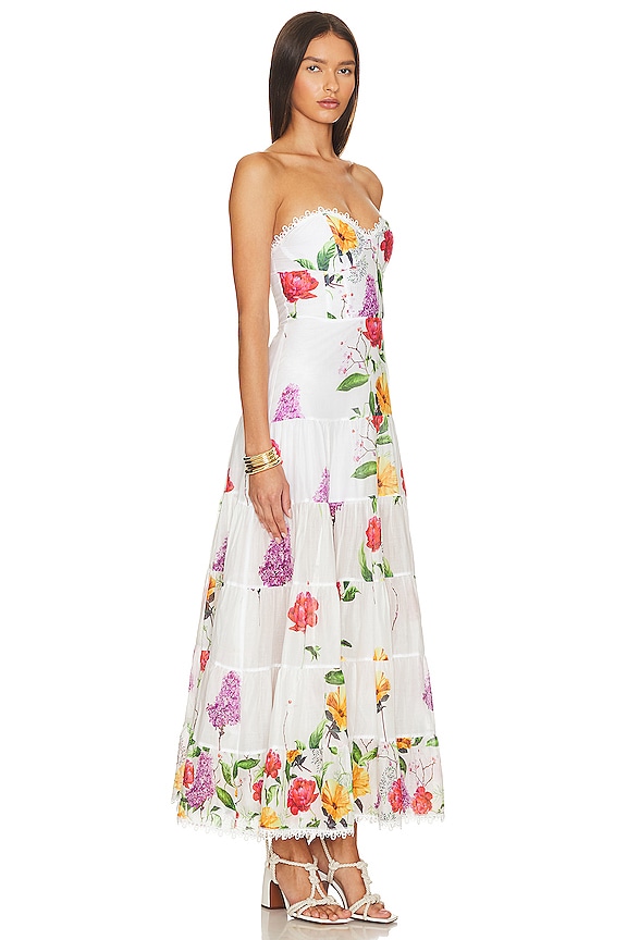 view 2 of 3 VESTIDO LARGO DANNY in White Bonita