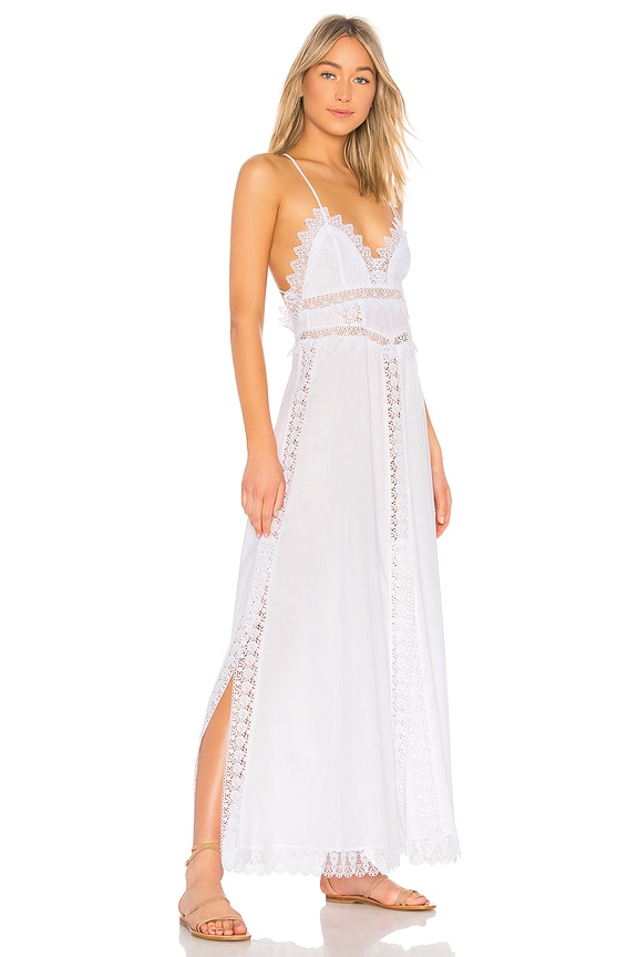 view 2 of 3 ROBE MAXI IMAGEN in White