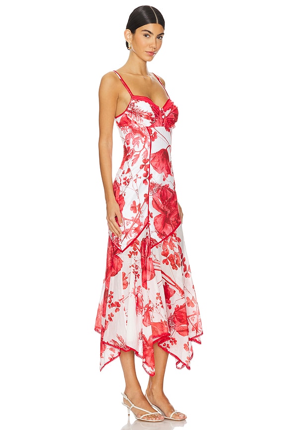 view 2 of 3 Leony Long Dress in Formula Red