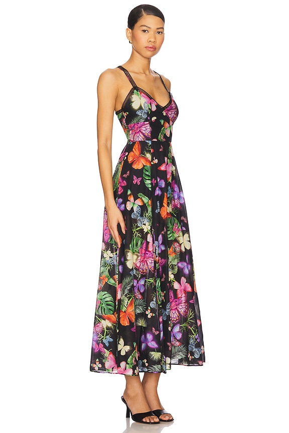 view 2 of 3 Iraso Long Dress in Black Borbo