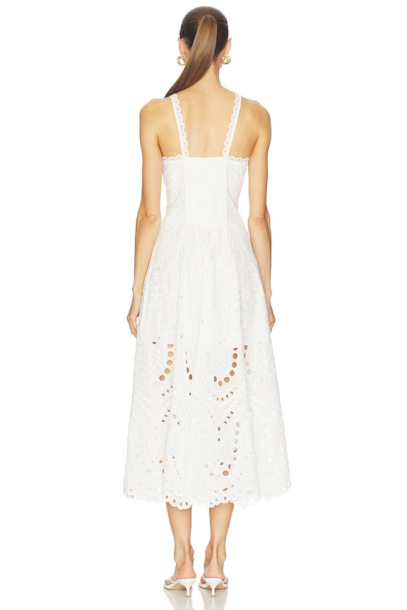 Charo Ruiz Ibiza Solace Dress in White Sealace | REVOLVE