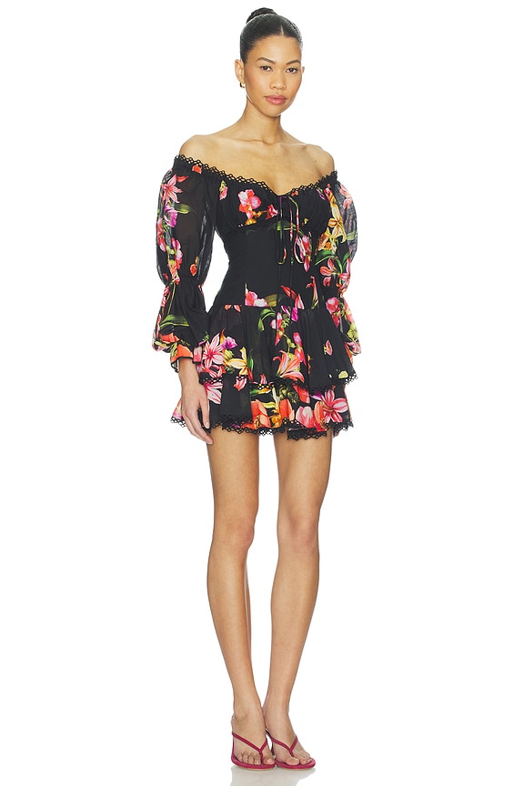 view 2 of 3 VESTIDO AZUREA in Black Bliss