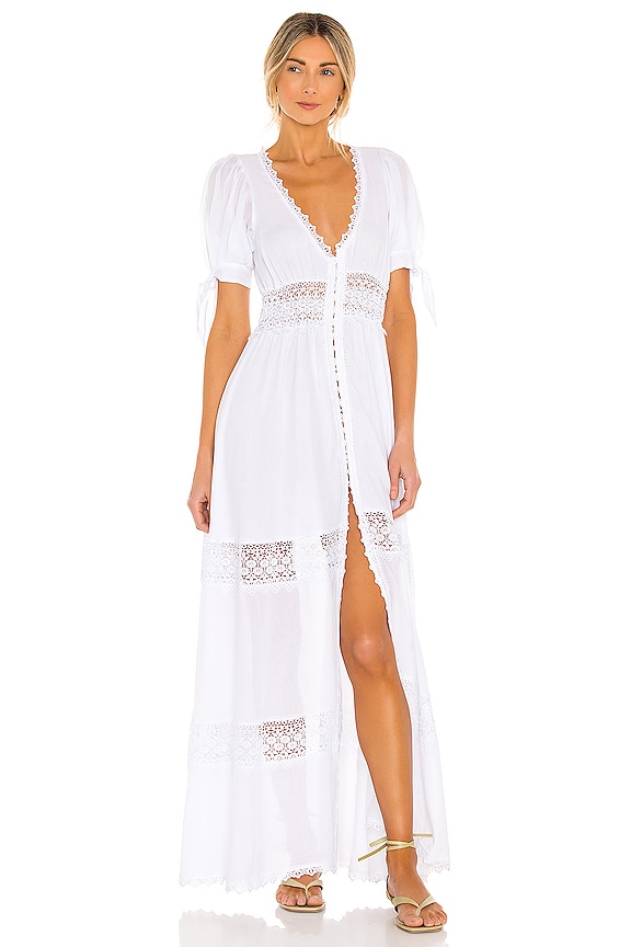 Charo Ruiz Ibiza Thelma Dress in White | REVOLVE