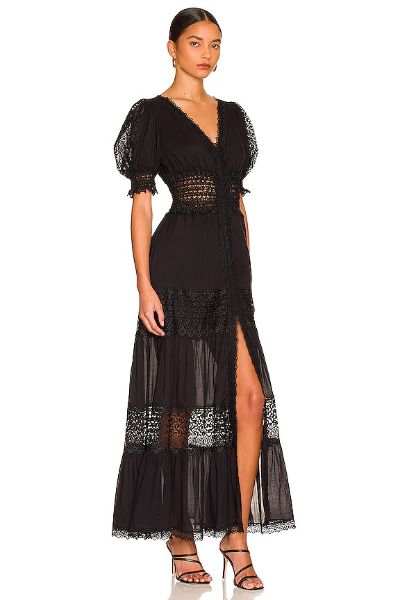 view 2 of 3 Clemence Long Dress in Black