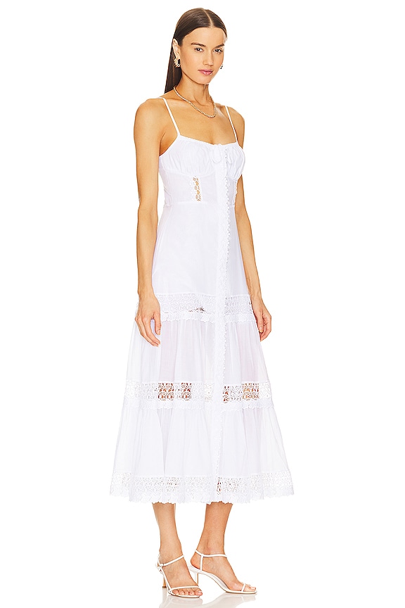 view 2 of 3 ROBE LONGUE MARISA in White