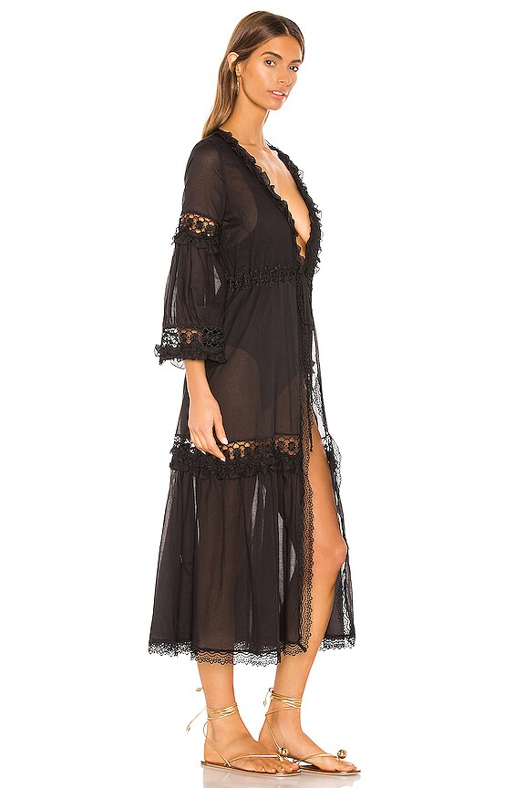 view 2 of 3 Tamara Kimono in Black