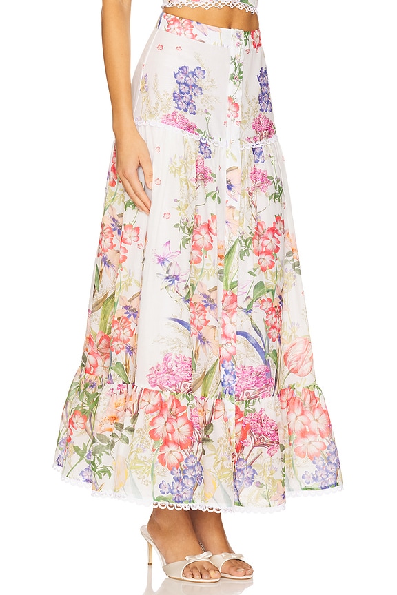 view 2 of 6 JUPE LONGUE ANN in White Botanic