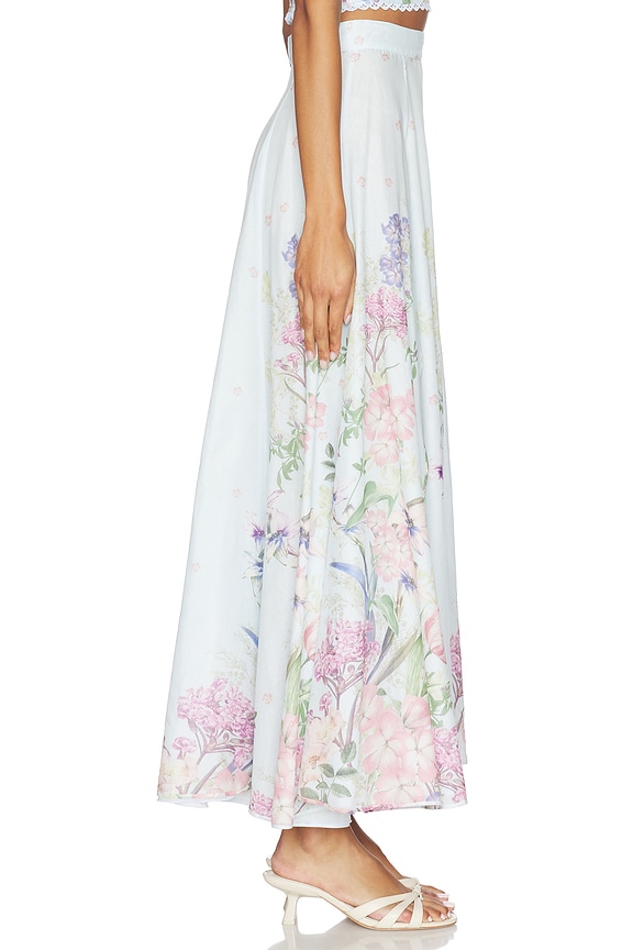 view 2 of 6 FALDA MAXI VENTINE in Blue Botanic