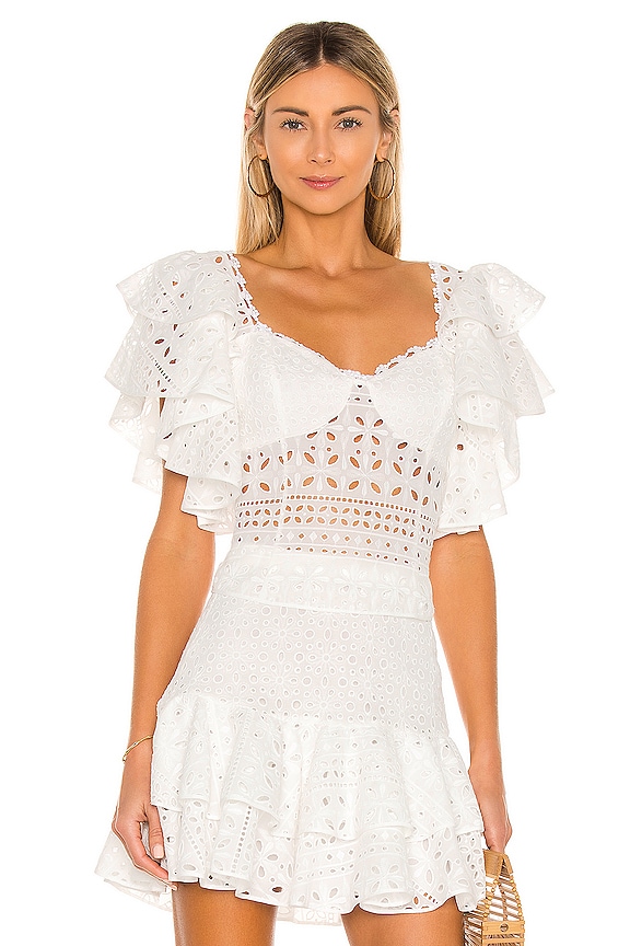 view 1 of 5 Belle Top in White