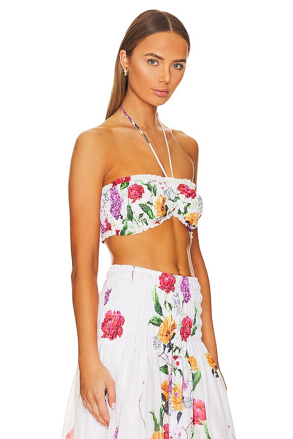 view 2 of 4 Leta Top in White Bonita