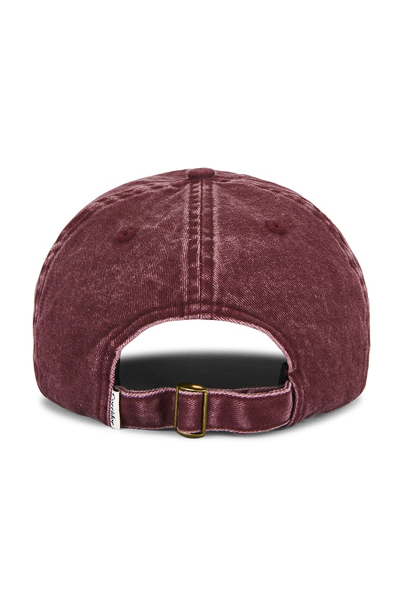 view 2 of 3 Script NY NY Cap in Burgundy