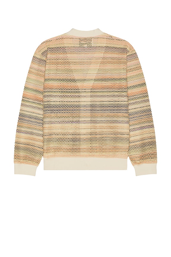 view 2 of 4 Rainbow Mesh Cardigan in Multi