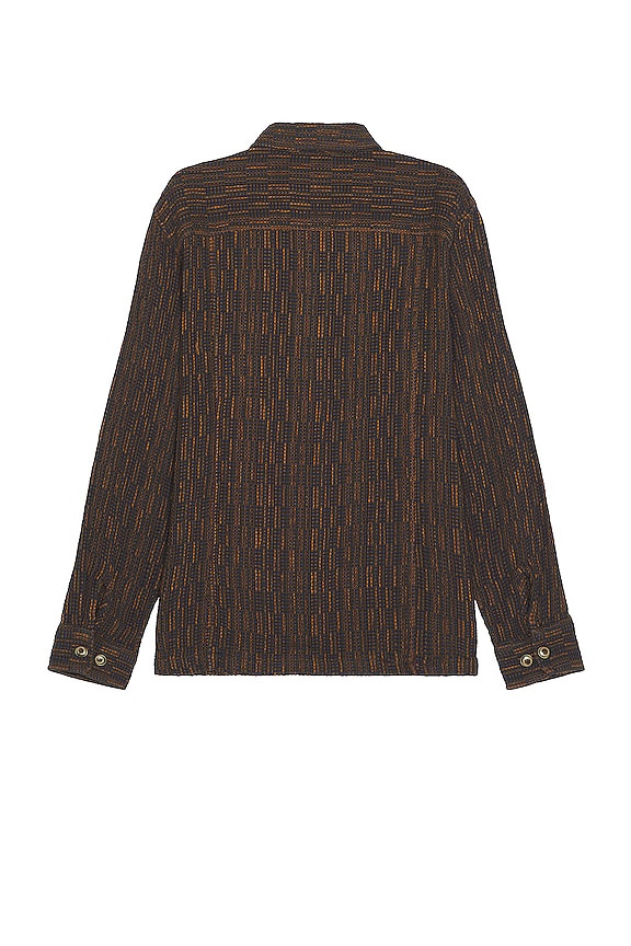 view 2 of 4 WEAVE オーバーシャツ in Brown