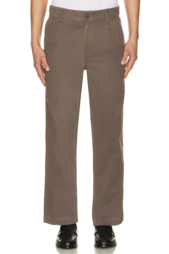 view 3 of 4 Heavy Twill Trouser in Grey