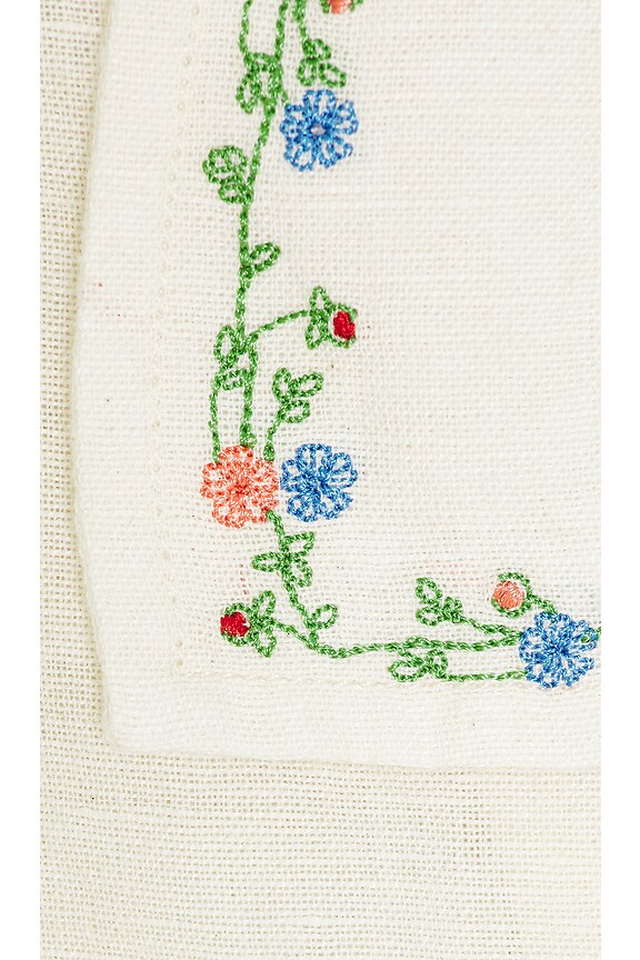 view 3 of 4 Spring Bouquet Short Sleeve Camp Shirt in Natural
