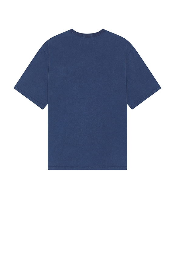 view 2 of 4 Organic NY Script Tee in Navy