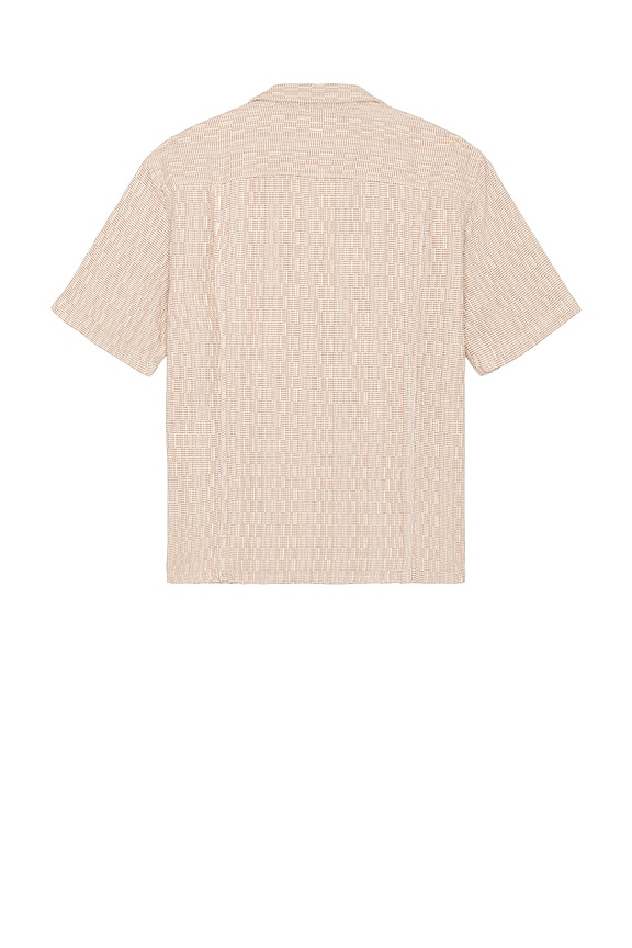 view 2 of 4 Rainbow Weave Short Sleeve Shirt in Pink