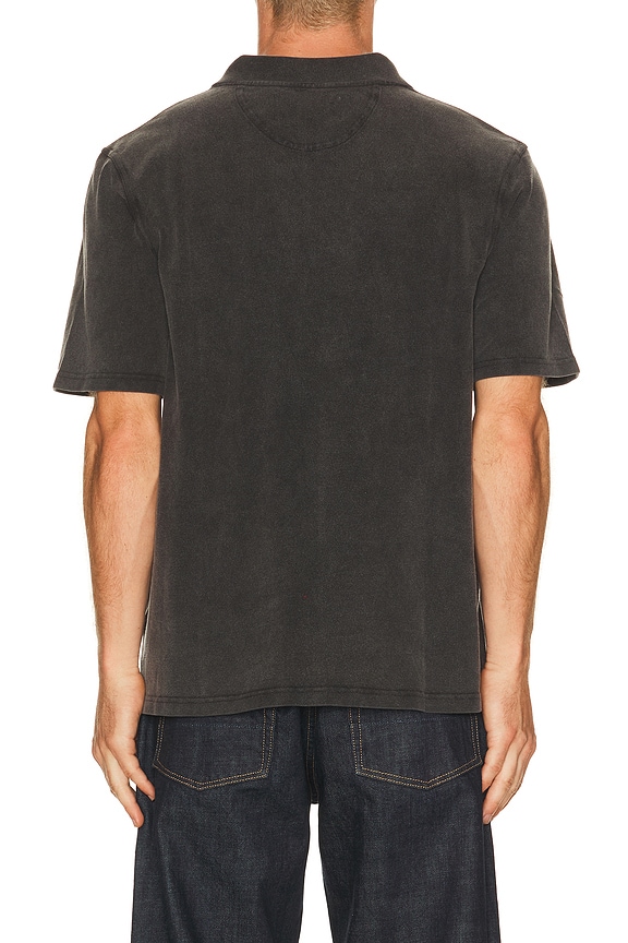 view 2 of 4 Pique Polo in Black