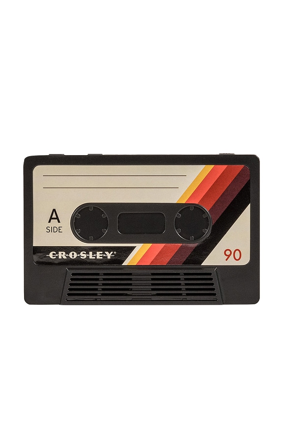 view 2 of 9 ALTAVOZ PORTÁTIL CASSETTE TAPE PORTABLE BLUETOOTH SPEAKER in Classic Black