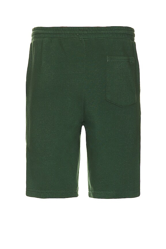 view 2 of 2 Wordmark Sweatshorts in Forest Green