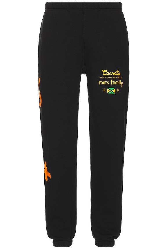 view 2 of 3 Roots Family Sweatpants in Black