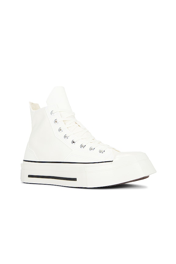view 2 of 6 Chuck 70 De Luxe Squared in Egret & Black