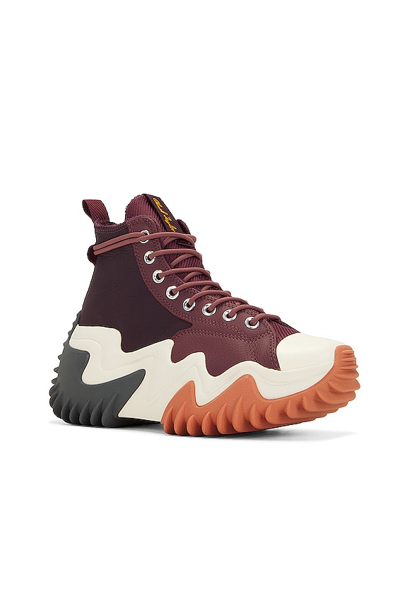 view 2 of 6 MOVIMIENTO RUN STAR in Black Cherry, Dark Wine, & Egret