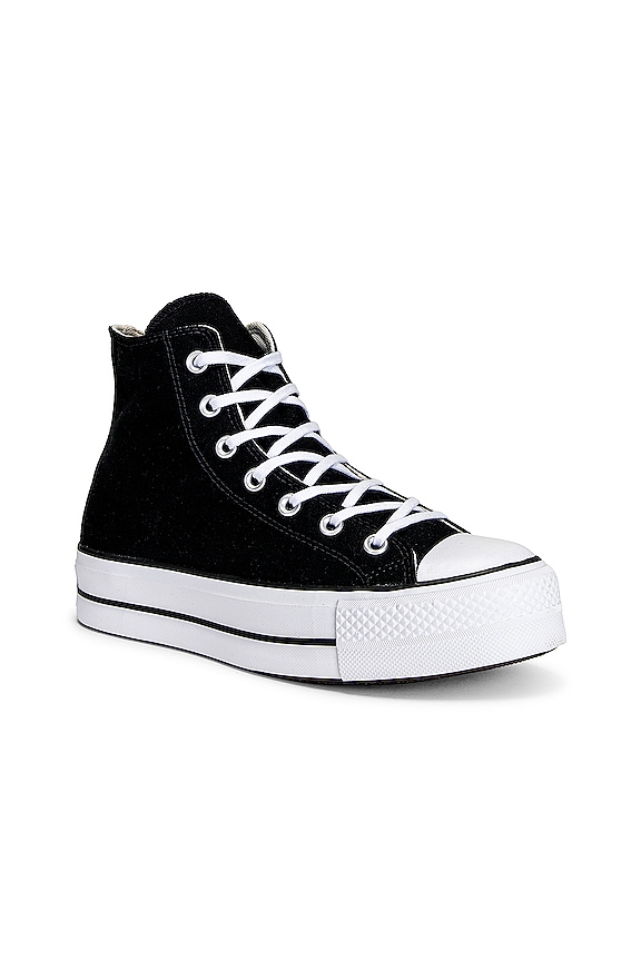 view 2 of 6 Chuck Taylor All Star Platform Canvas In Black & White in Black & White