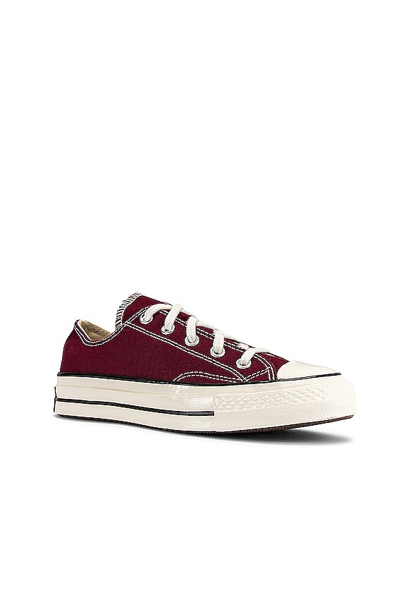view 2 of 6 ZAPATILLAS DEPORTIVAS CHUCK 70 OX in Deep Bordeaux, Egret, & Black