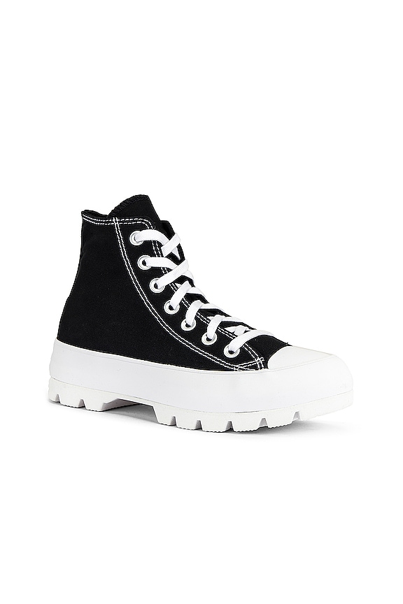 view 2 of 6 Chuck Taylor All Star Lugged Hi in Black in Black & White